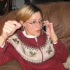 Donna-on-phone